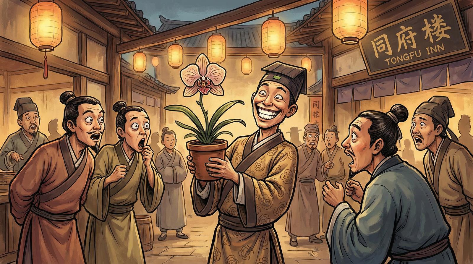 萝莉漫画珍稀兰花养护视频教程